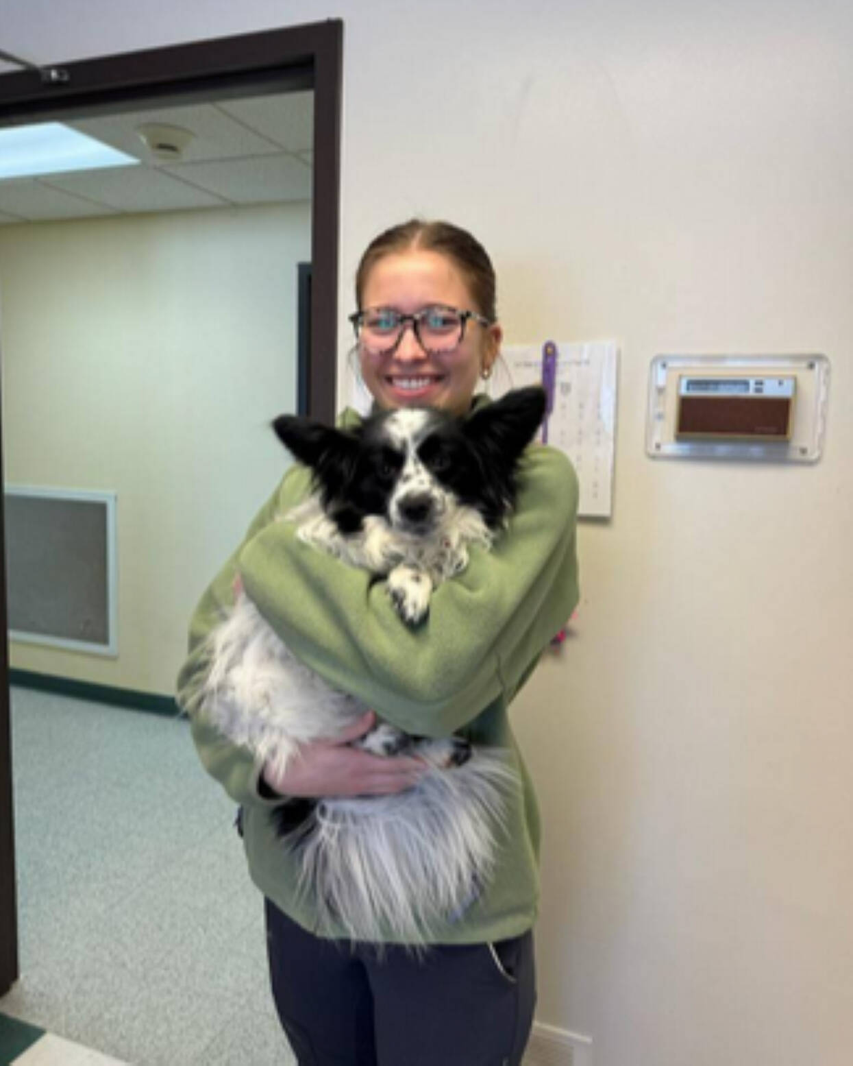 Katherine Darling with Dog from Paws with a Cause